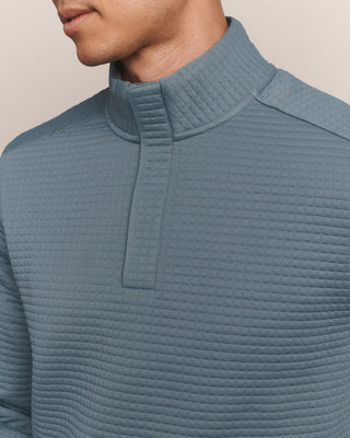 Landmark 1/4 Zip in Shadow Blue – Men's Quarter Zip by Rhone