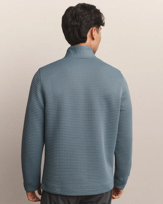 Landmark 1/4 Zip in Shadow Blue – Men's Quarter Zip by Rhone