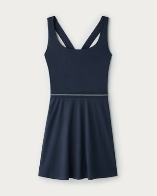 LightSpeed Court Dress in Navy Blue