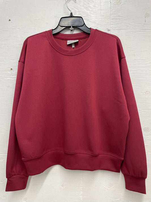 Soft Texture Relaxed Fit Sweatshirt