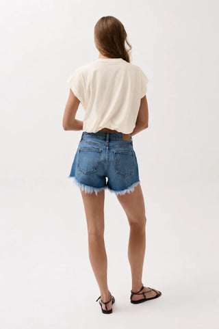Millie Bubble Tee - Soft White