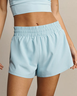 Mirage Lined Short in Pool Blue