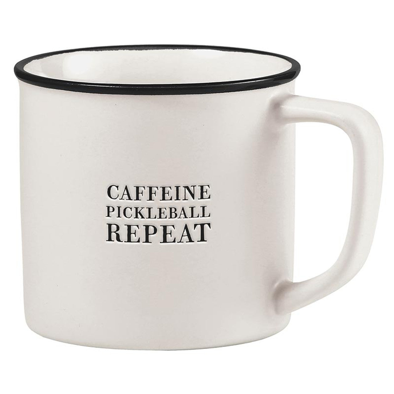 Caffeine, Pickleball, Repeat Mug