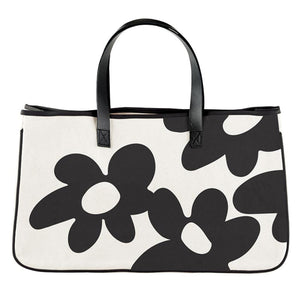 Canvas Flower Tote