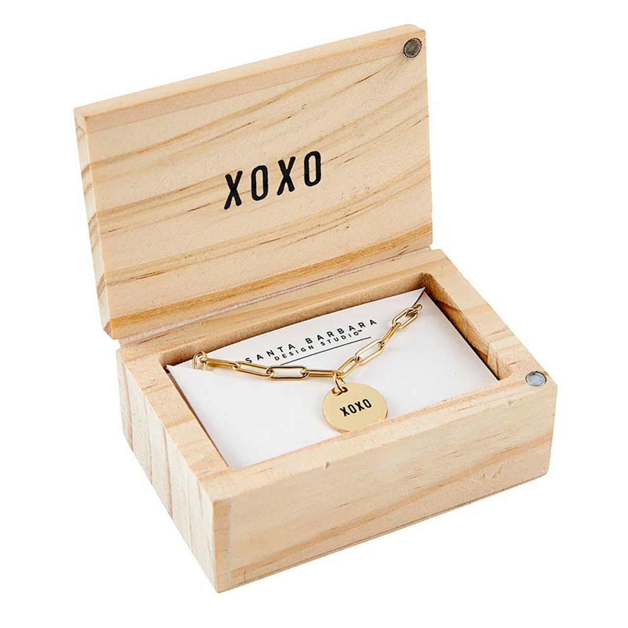 XOXO Link Chain Necklace