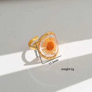 Floral Rings