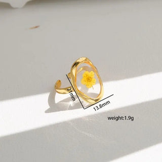 Floral Rings
