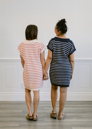 Striped Sweater Dress