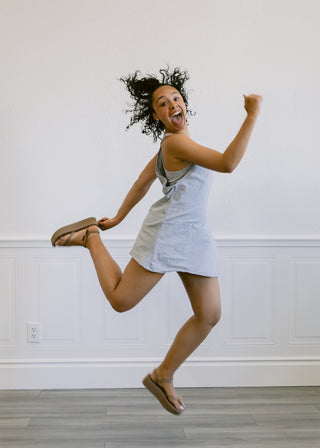 Mini Dress with Built-in Romper Liner