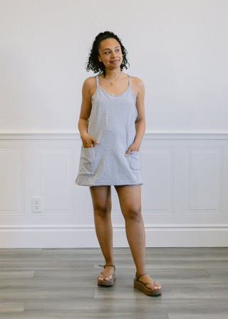 Mini Dress with Built-in Romper Liner