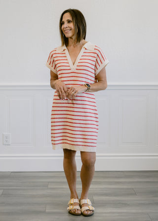 Striped Sweater Dress