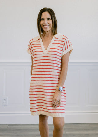 Striped Sweater Dress