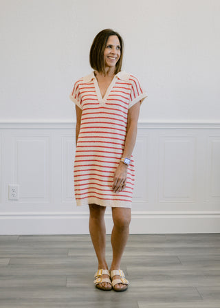Striped Sweater Dress