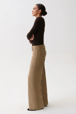 Pistola Jadyn Low Slung Palazzo Pant in Camel