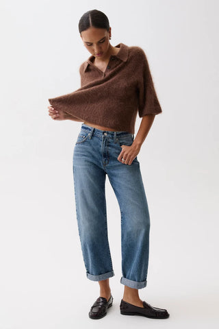 Pistola Donny Rolled Hem Boyfriend Jeans