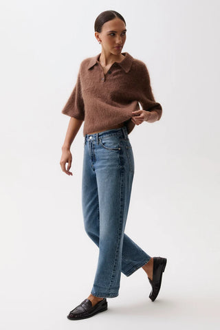 Pistola Donny Rolled Hem Boyfriend Jeans