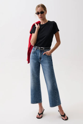 Pistola Larsen High Rise Ankle Relaxed Flare Jeans