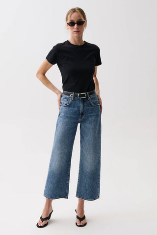 Pistola Larsen High Rise Ankle Relaxed Flare Jeans