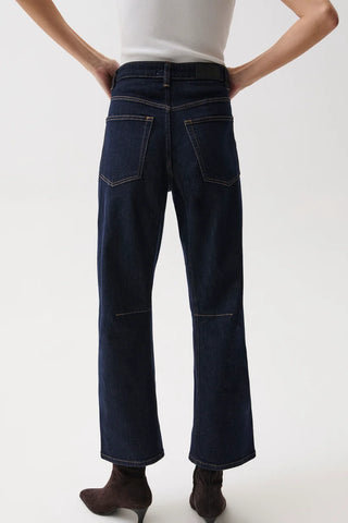Pistola Beau Seamed Crescent Jeans - Nightfall