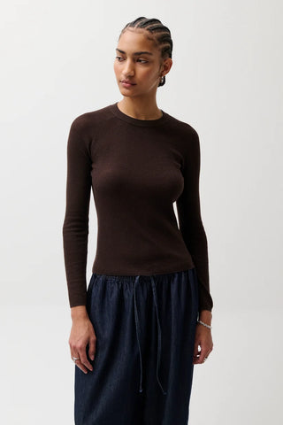 Pistola Juno Featherweight Sweater in Mocha