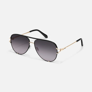 HIGH KEY TWIST | Brushed Gold Frame / Black/Smoke