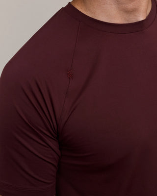 Rhone® Reign Short Sleeve Tee in Cherry Bark
