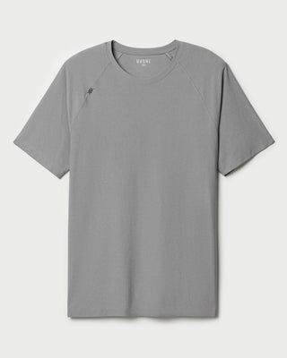 Reign Short Sleeve in Light Grey Heather