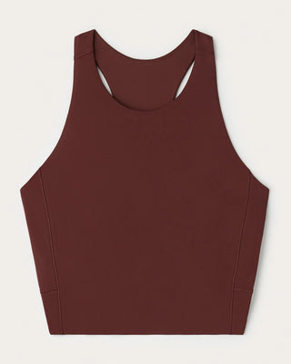 Rhone® Revive™ Longline Bra in Cherry Bark