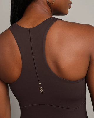 Rhone® Revive™ Longline Bra in Dk. Espresso