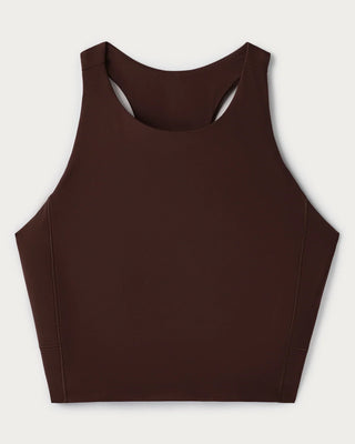 Rhone® Revive™ Longline Bra in Dk. Espresso