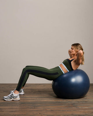 Revive™ Trio Bra in Duffle Bag Green