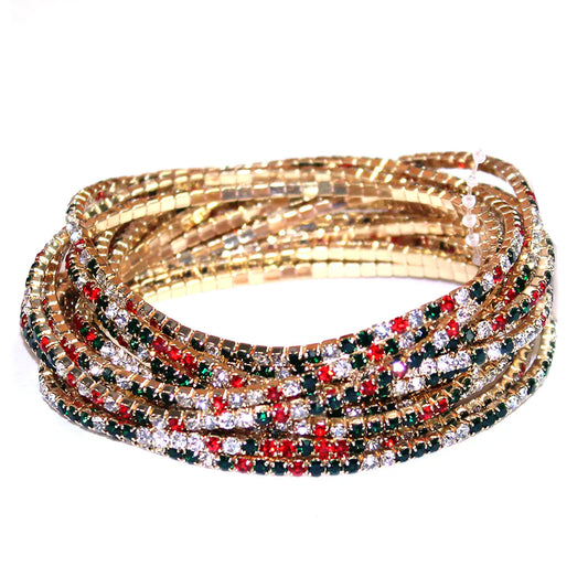 Holiday Multi Strand Bracelet Set
