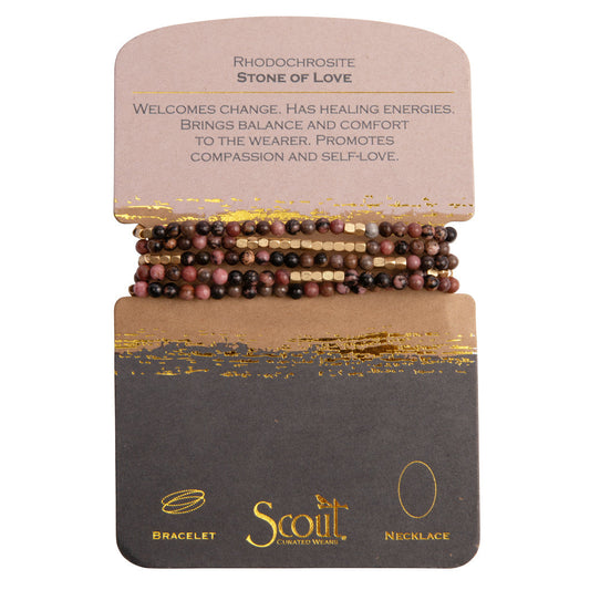 Stone Wrap Bracelet - Stone of Love