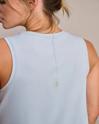 Serene Tank in Frost Blue – Women's Athleisure Top by Rhone