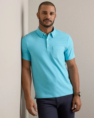 Rhone WFH Polo in Belize Blue