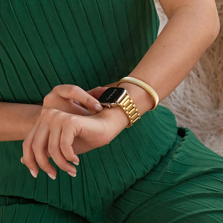 Classic Apple Watch Strap in Gold