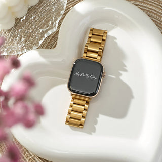 Classic Apple Watch Strap in Gold