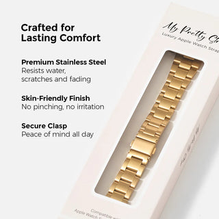 Classic Vogue Apple Strap in Gold