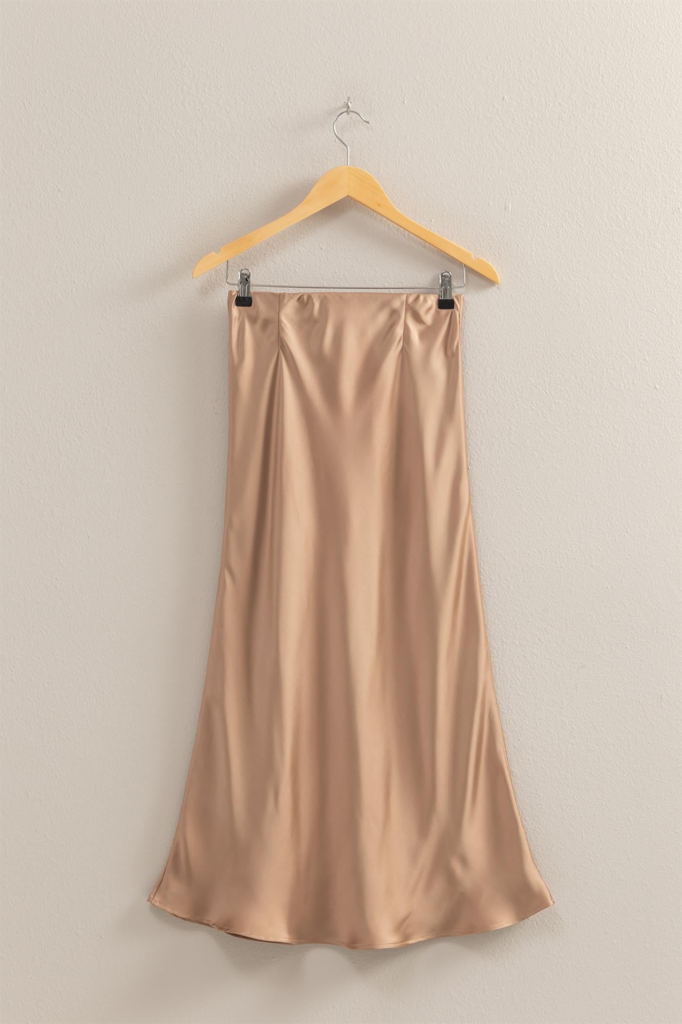 Satin Maxi Skirt