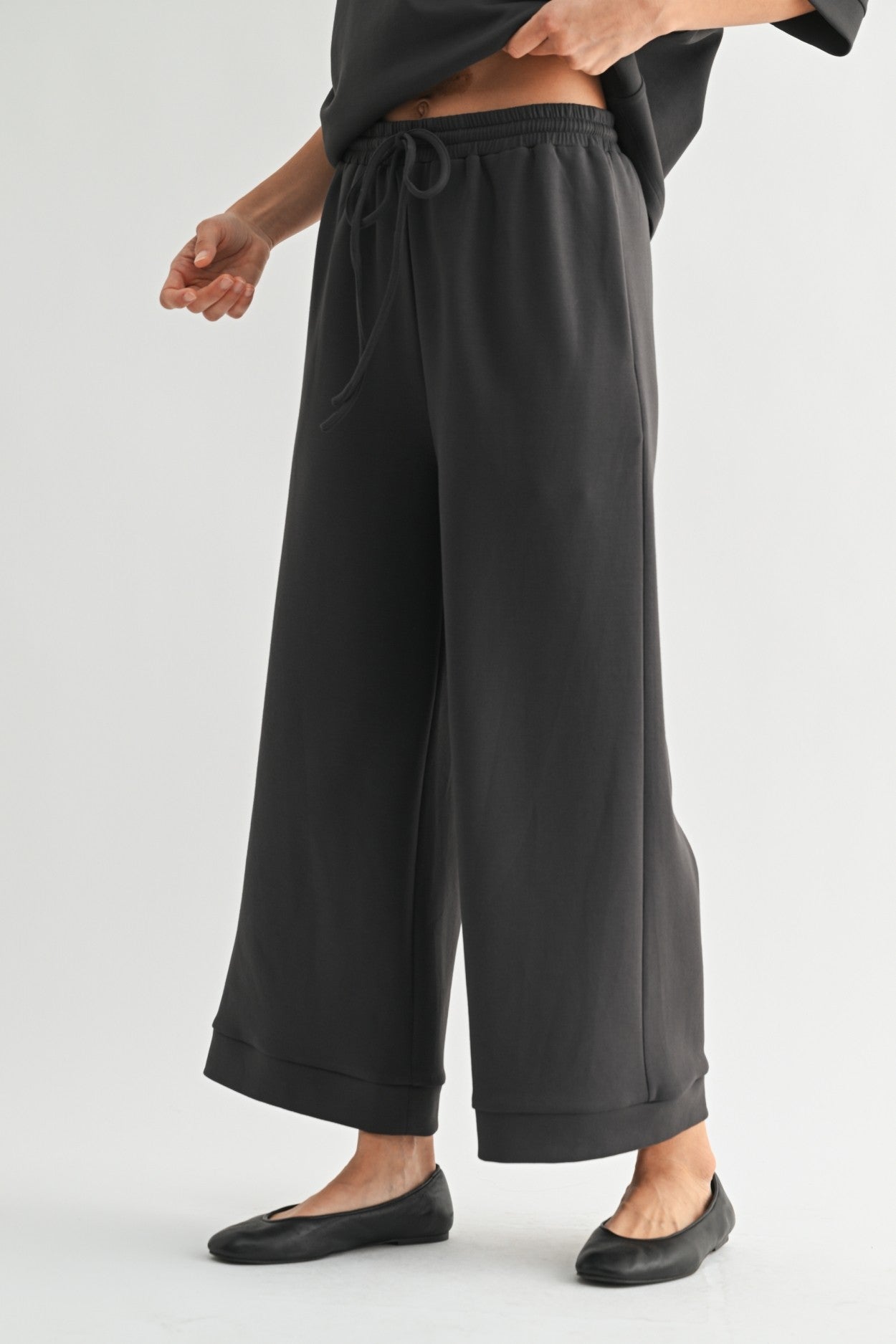 Scuba Pants in Charcoal