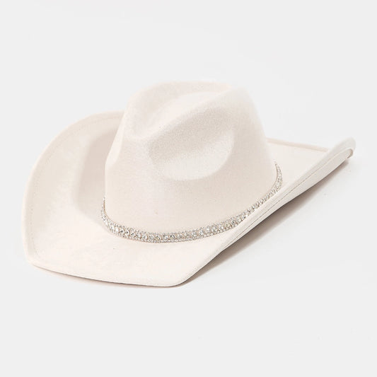 Rhinestone Studded Cowboy Hat