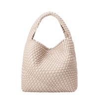Johanna Recycled Shoulder Bag in Ivory