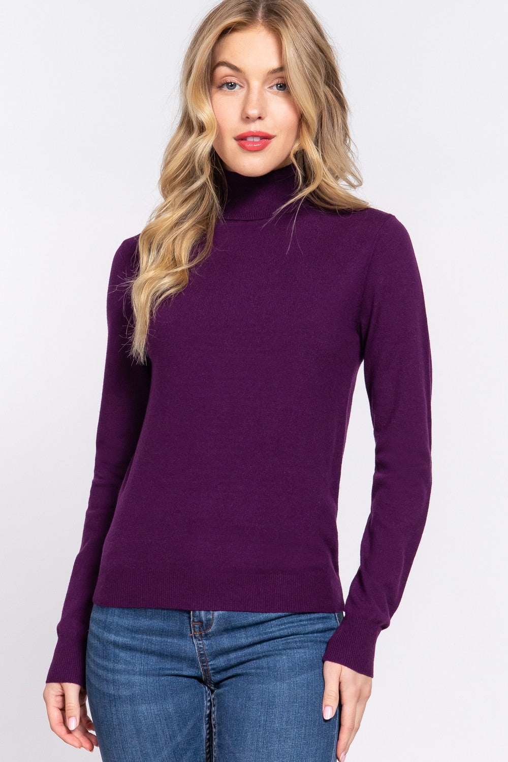 Basic Turtleneck Sweater Collection