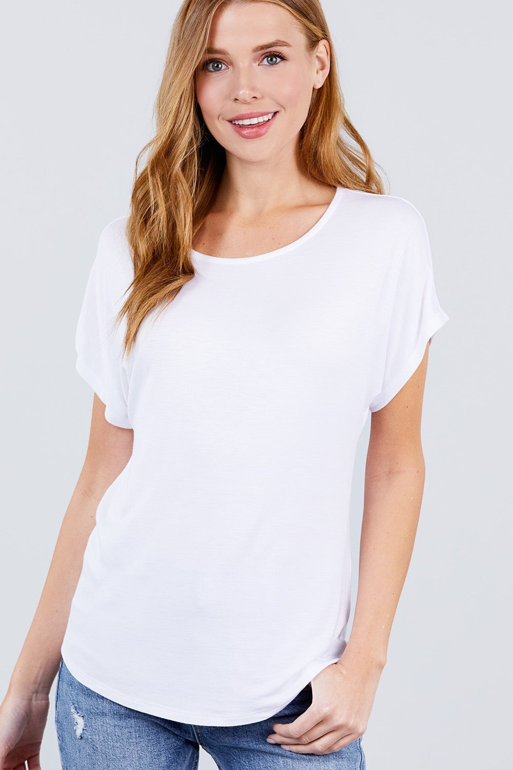 Curved Hem tee Collection