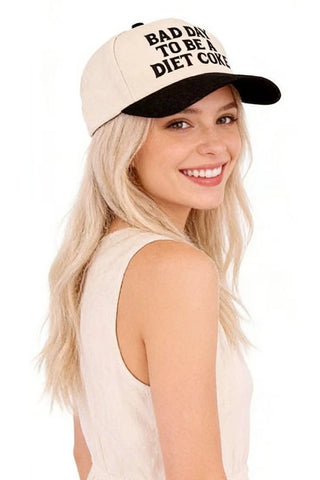 Bad Day To Be A Diet Coke Two Tone Cotton Hat