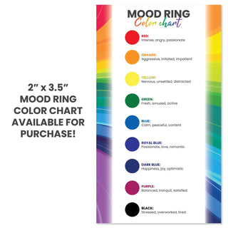 18K Gold Pvd Stainless Steel Mood Ring