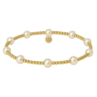 Bara Gold Filled Beaded Bracelet