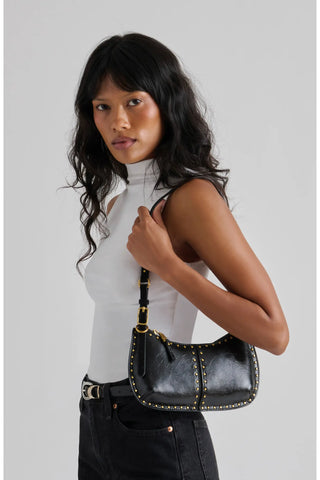Axelle Studded Baguette Bag – Women's Shoulder Bag by Dolce Vita