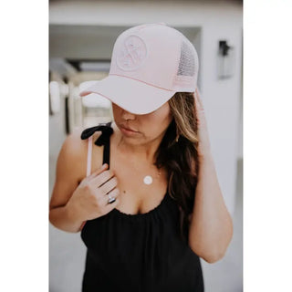 Mama X™ Blush Canvas Baseball Cap