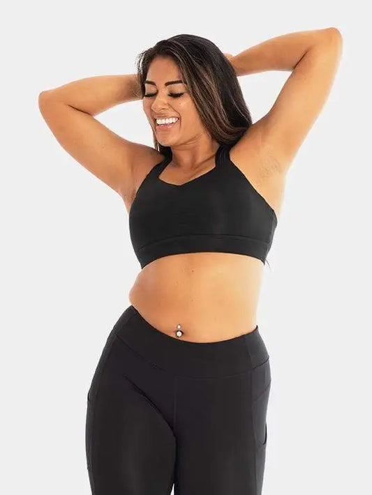 Y-Back Bra -Booya Black